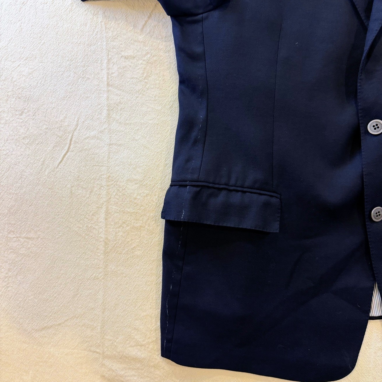 Todd Snyder Mayfair Fit Blazer Men’s 46R Navy 100% Wool Made USA Sport Coat