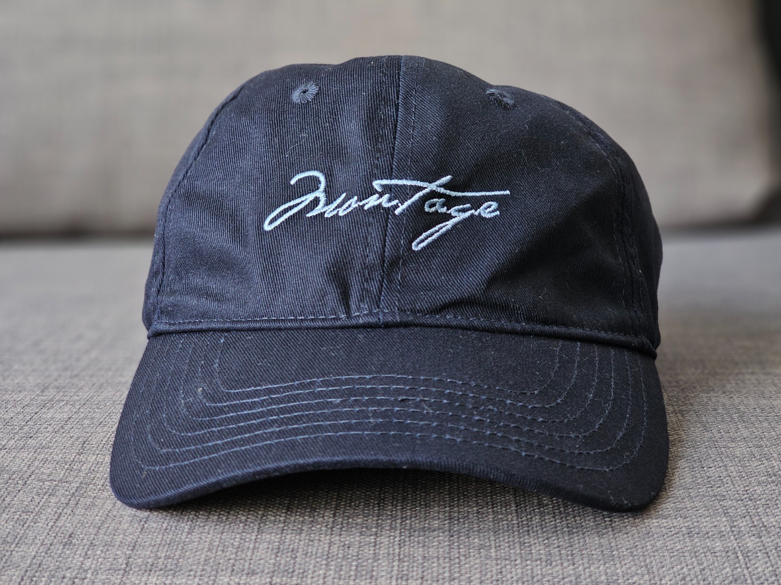 Montage Laguna Beach Adjustable Cap Hat Navy Blue Luxury Beachfront Spa Resort