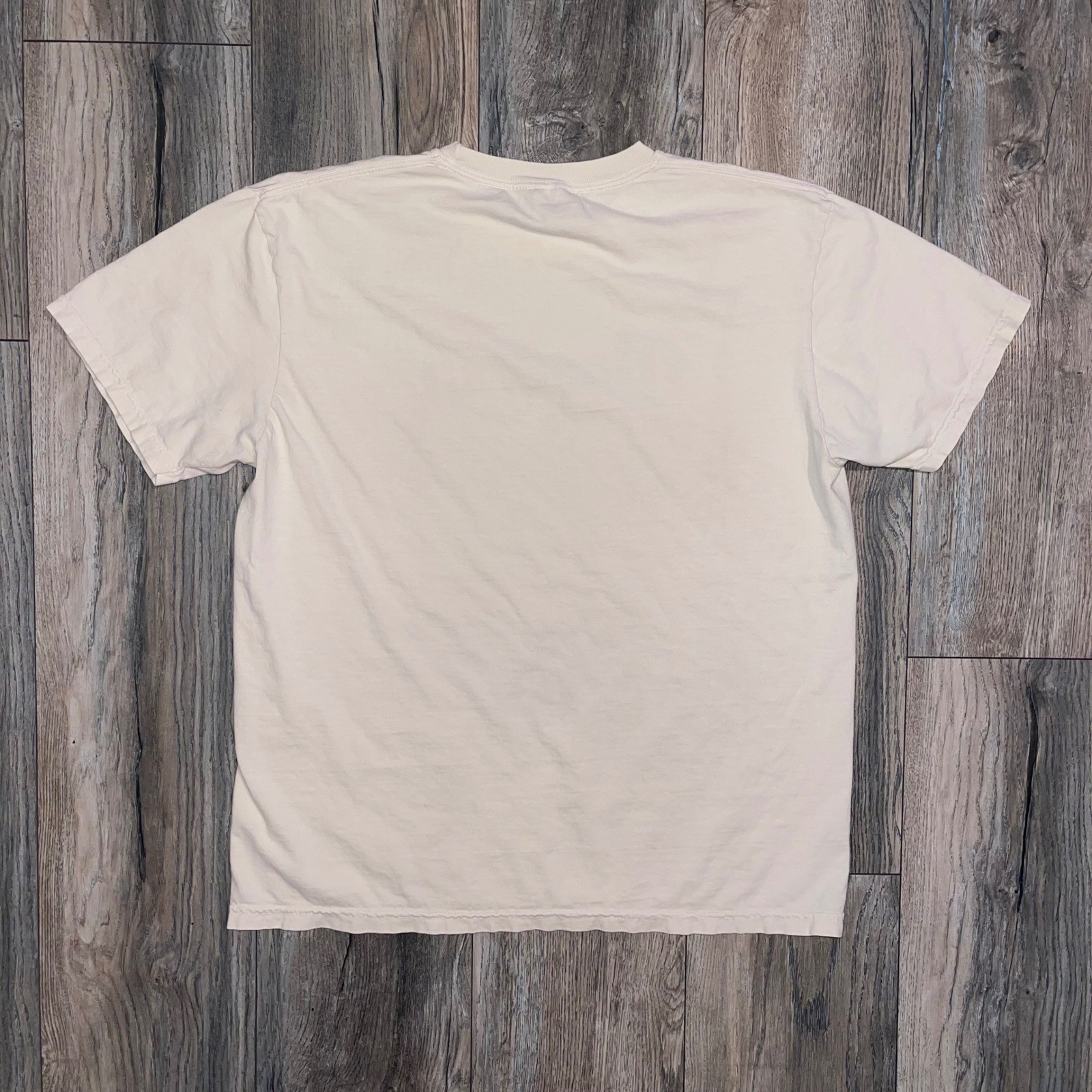 Manresa New England Fine Soft Goods Graphic T-Shirt Mens Large White Streetwear