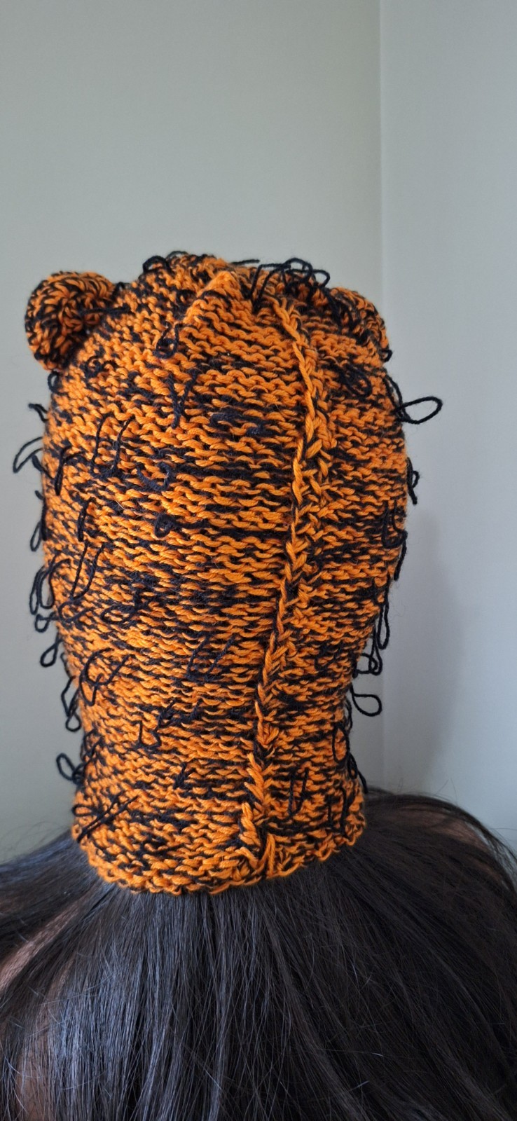 Bear Balaclava Hat with Ears – Handmade Ski Mask – Cute Costume Hood