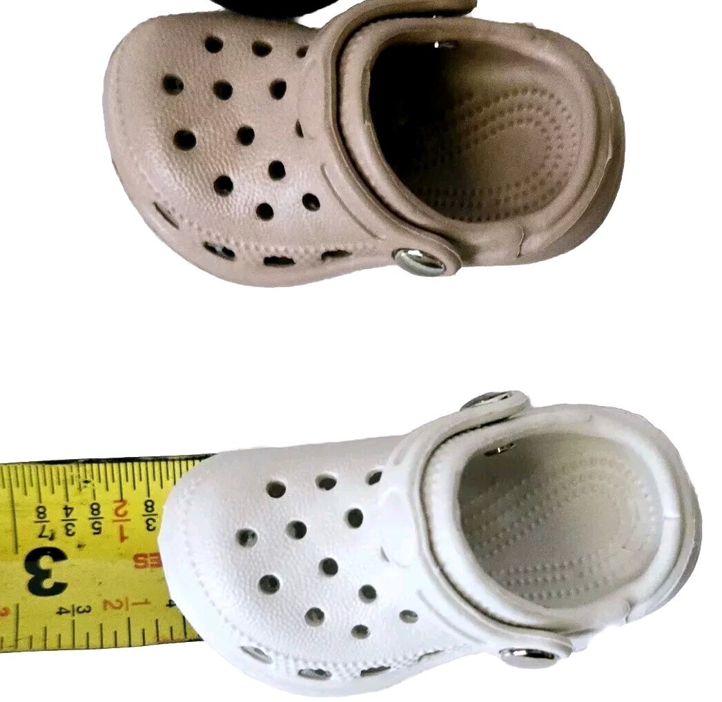 Croc Shoe Charm Keychain 6PC Shoe Decorations 3D Cute Mini Accessories for Crocs