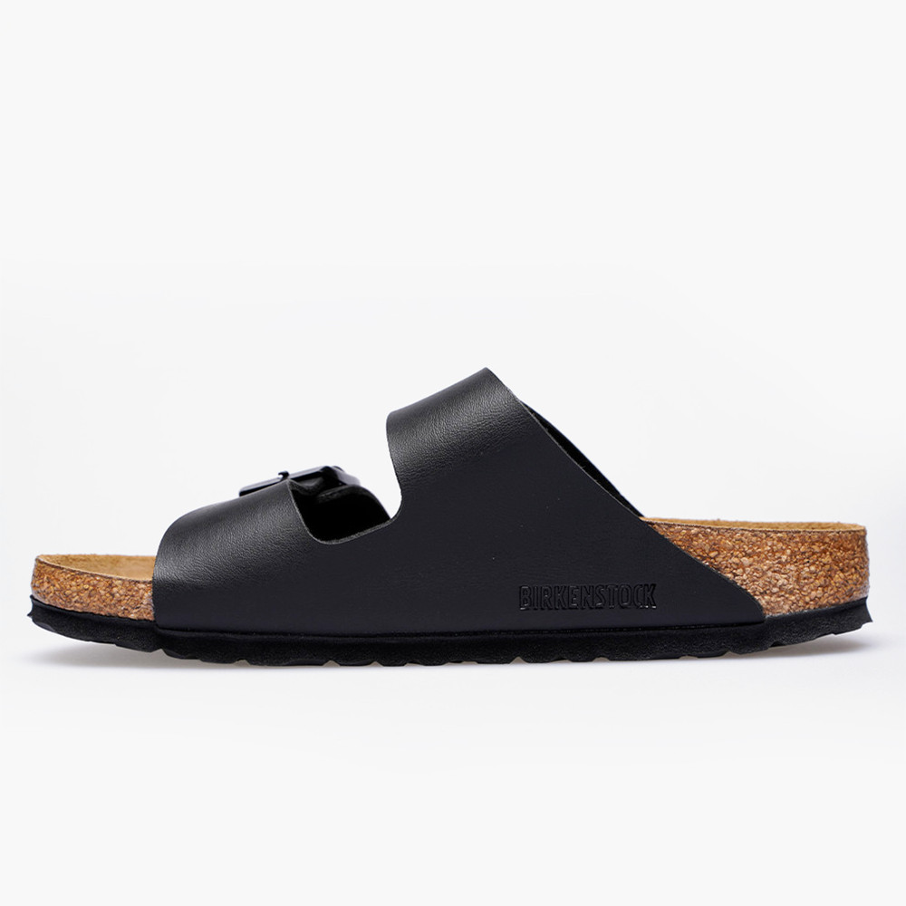 Birkenstock Arizona Birko-Flor Black Cork Footbed Women’s Sandals Medium/Narrow