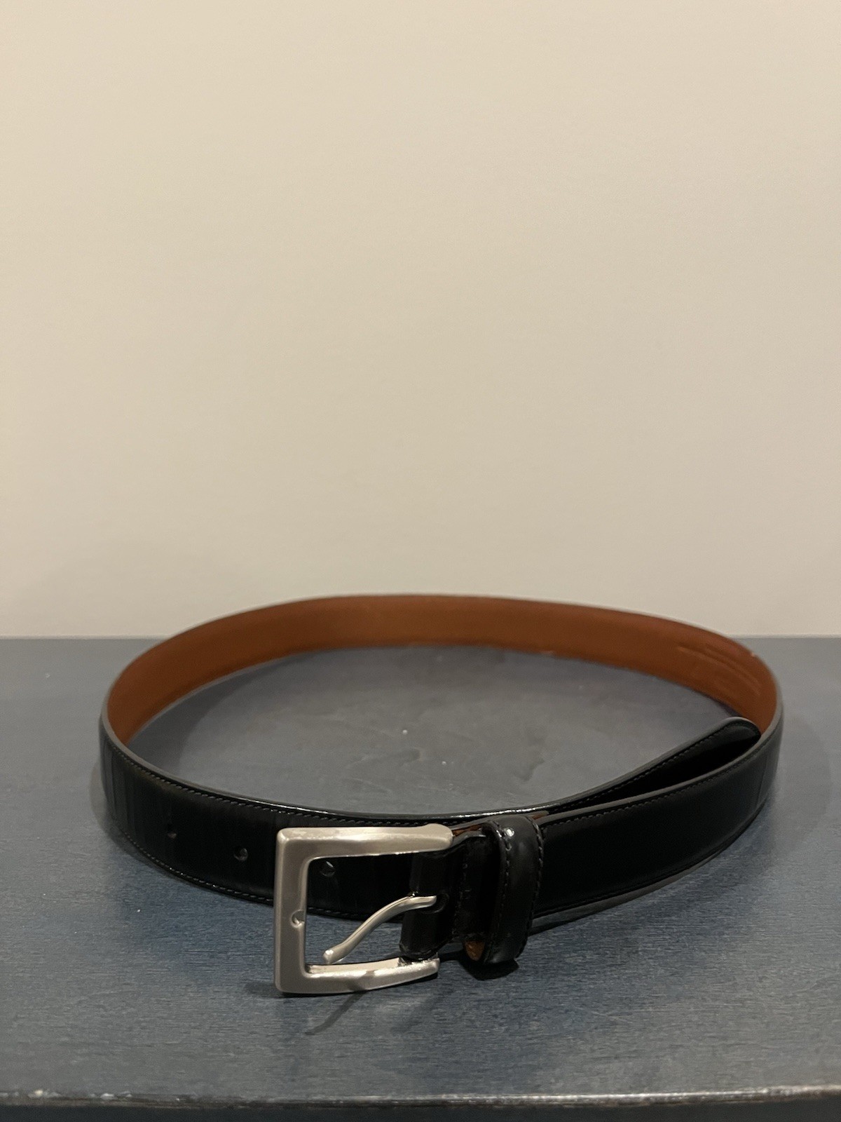Coach Genuine Leather Belt in Black, Size 32 80cm