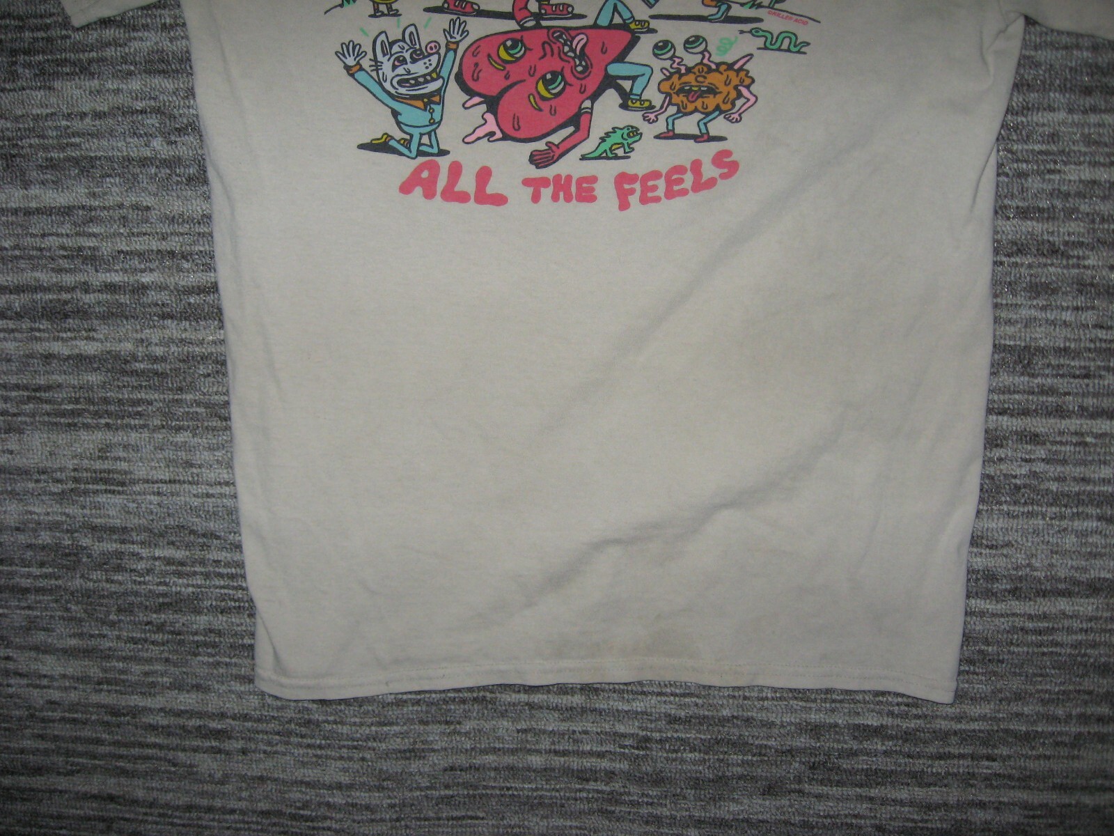 Killer Acid “All The Feels” Graphic Shirt – Size Medium