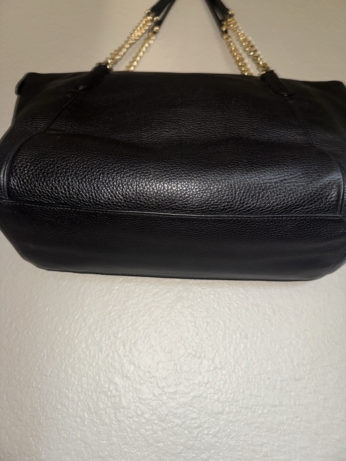 Authentic Coach Ava Chain Tote Black CLEAN