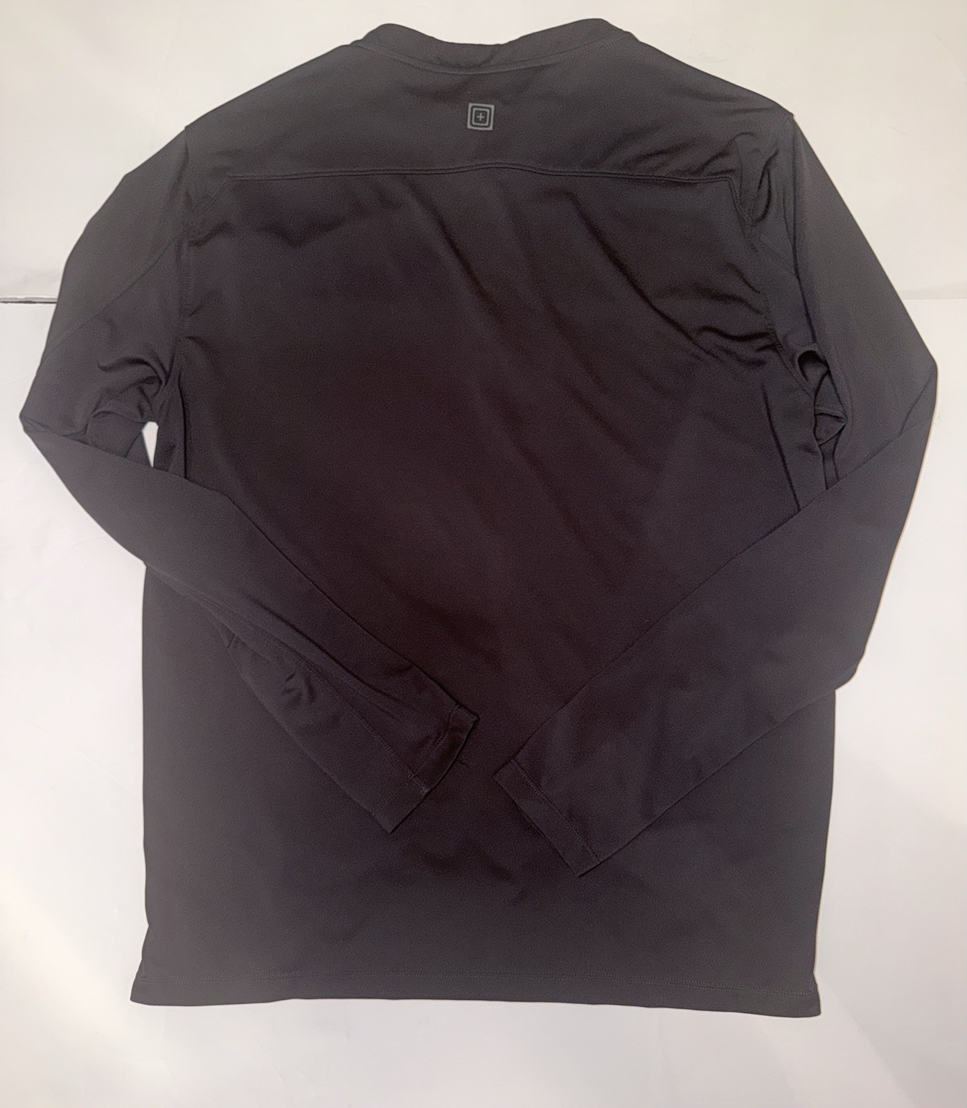 5.11 Tactical Quarter Zip Men Medium Gorpcore Polyester Athletic Gray Shirt