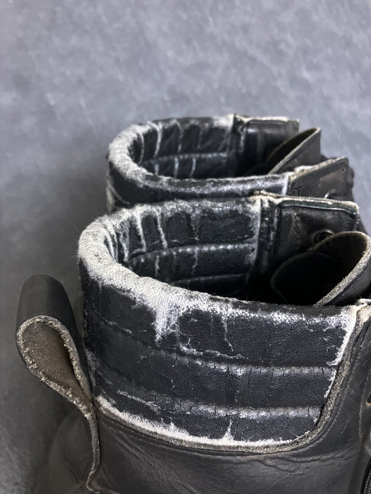 VTG Iron Age Steel Toe Boots Men’s 12 M Lace Up Black Goodyear MADE IN USA