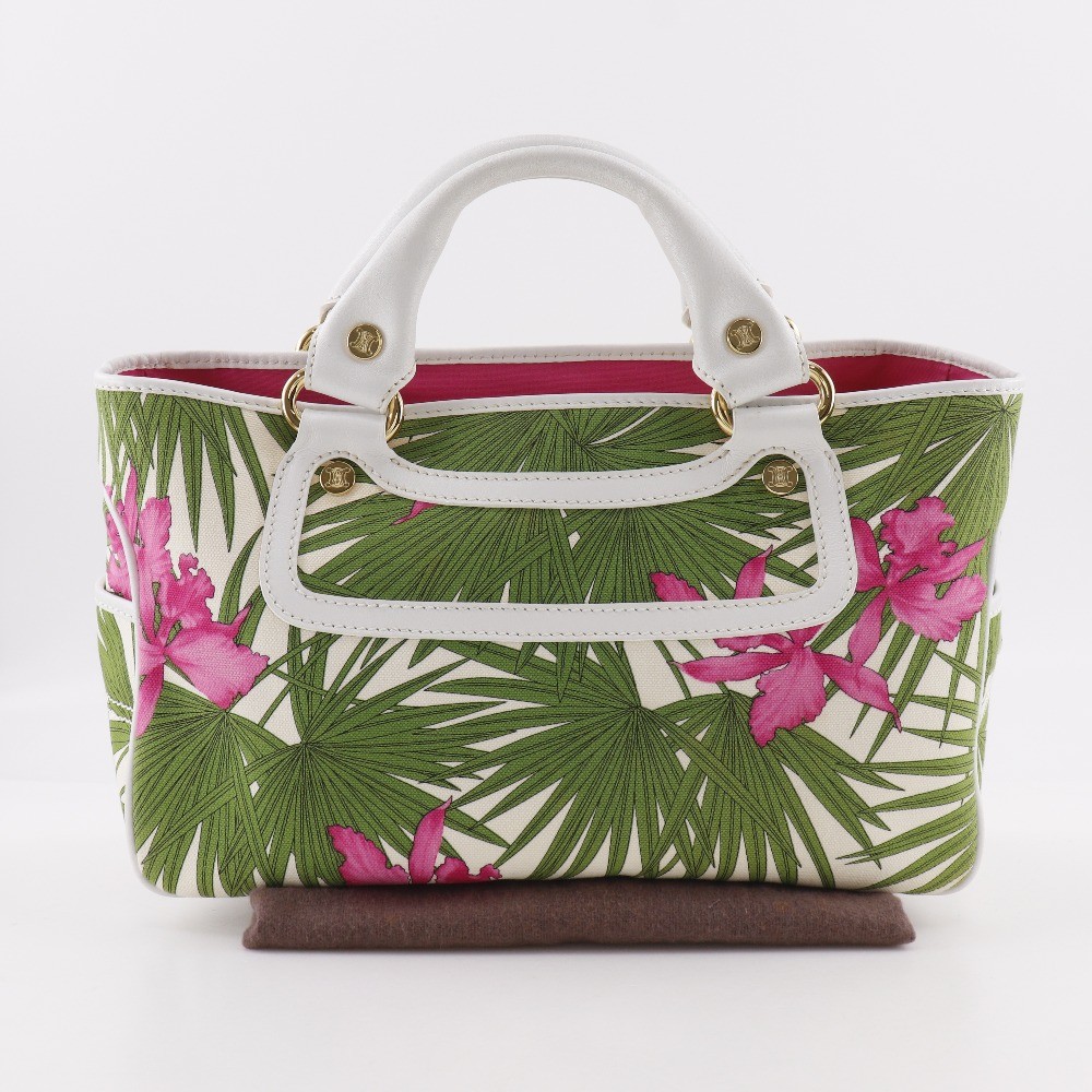 CELINE Boogie Canvas Handbag – DUTY FREE
