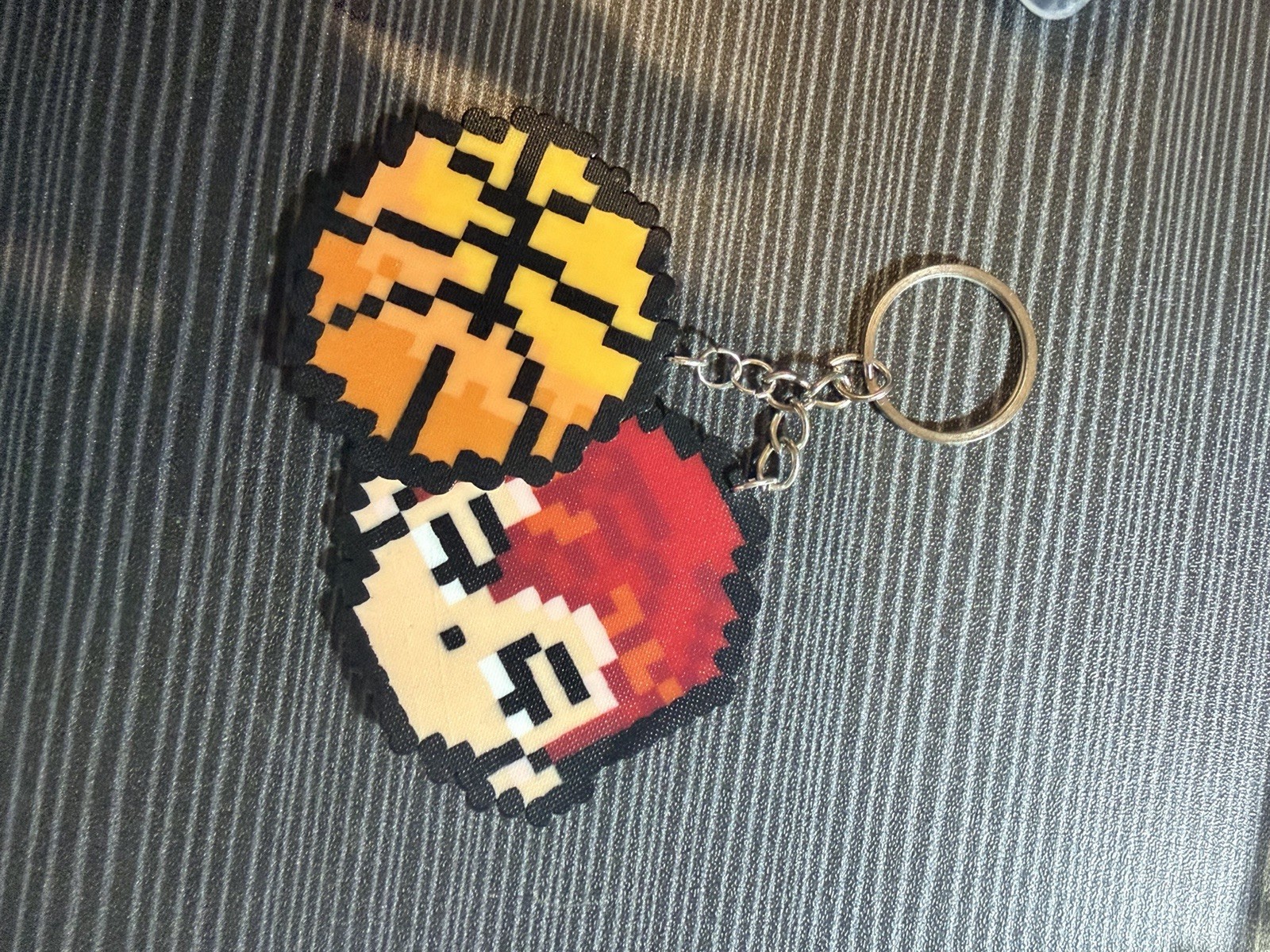 Custom Handmade Pixel Art Keychains & Fridge Magnets