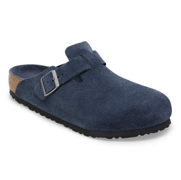 NWT-BIRKENSTOCK Boston Soft Footbed Suede Leather (ALL SIZE-COLOR)