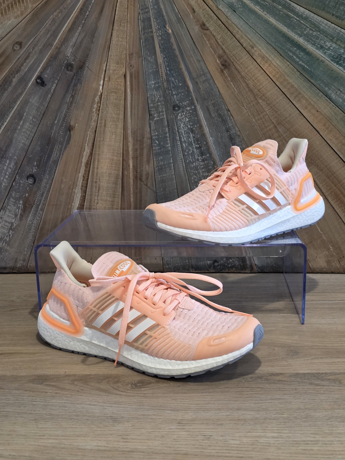 Adidas UltraBoost DNA Climacool CC_1 Sneakers Women’s 10 Neon Orange GY0333 NWT