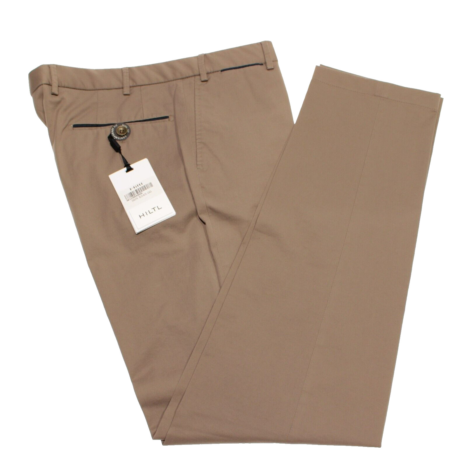 Hiltl NWD Cotton Blend Chinos / Casual Pants Size 52 (36 US) Peaker In Brown