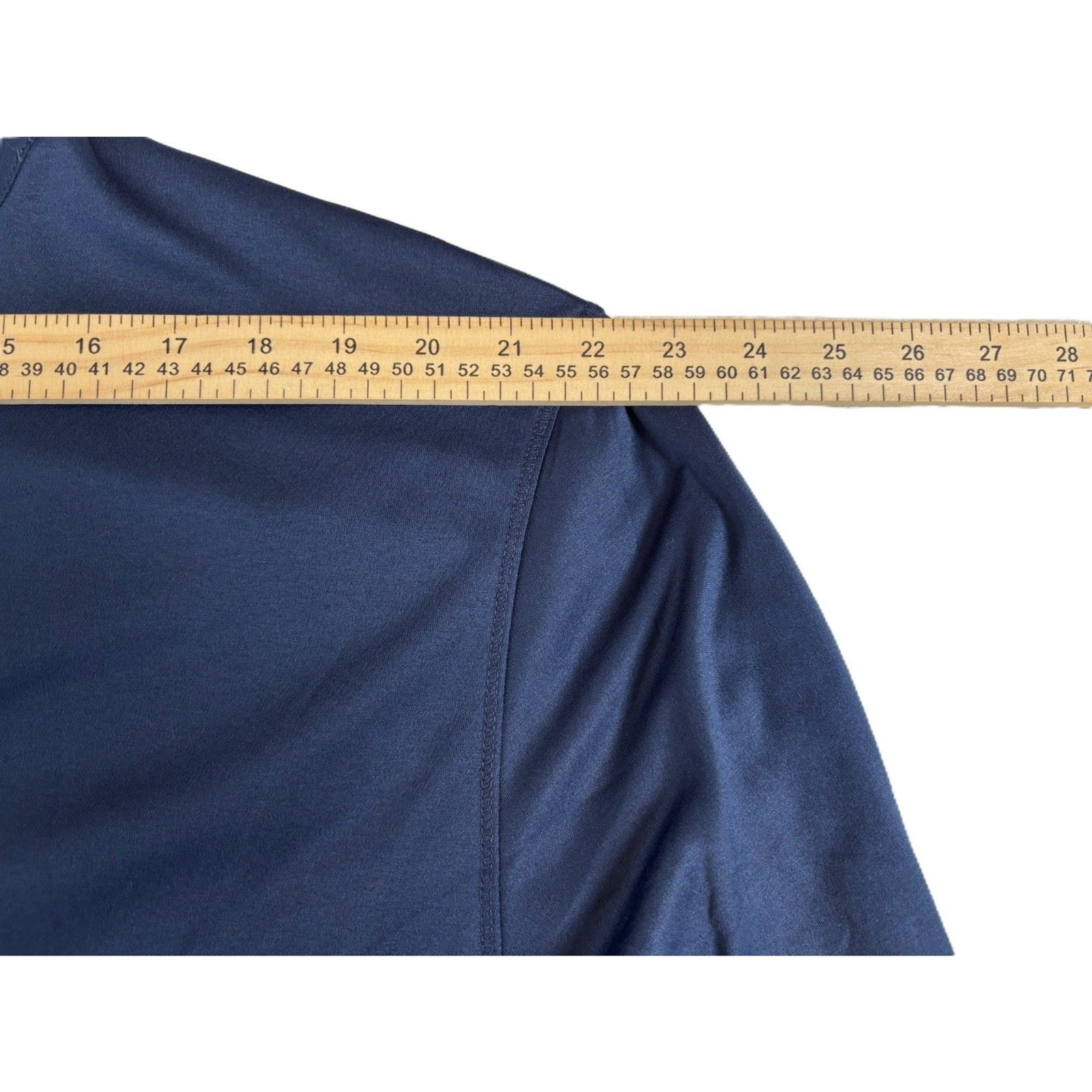 UltraClub Cool & Dry Men’s 1/4 Zip Pullover Performance Golf Jacket XL Navy UPF