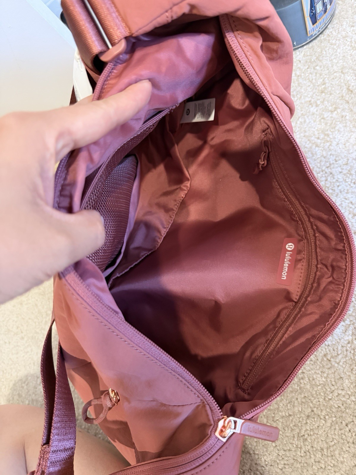 NWT Lululemon Large Slouchy Sling Bag 13L DUSK Sold Out!