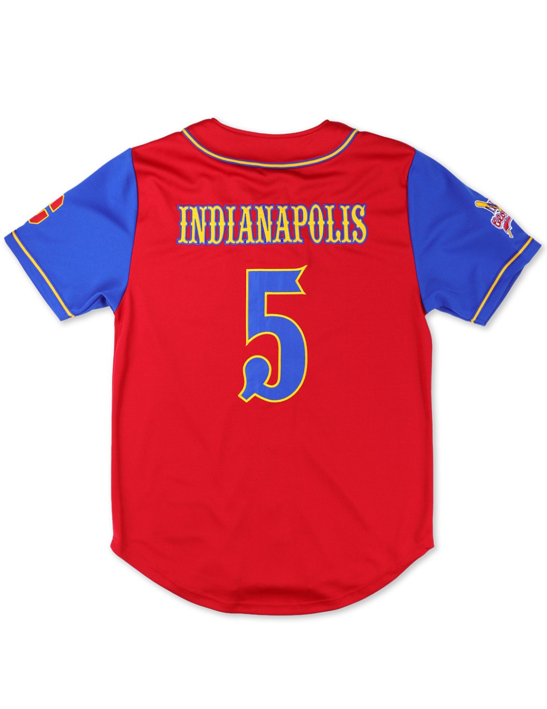 NLBM Negro Leagues M5 Baseball Jersey Indianapolis Clowns Red