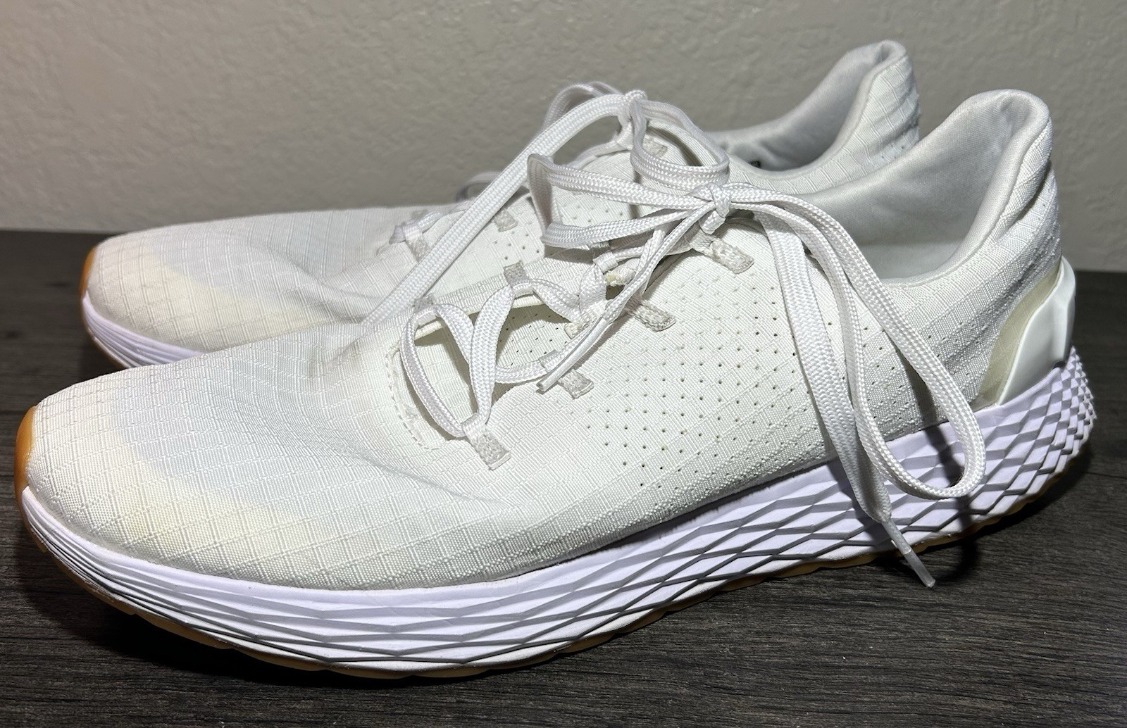 Nobull All Day Ripstop Runner Mens 12/Womens 13.5 Running Training Shoes White