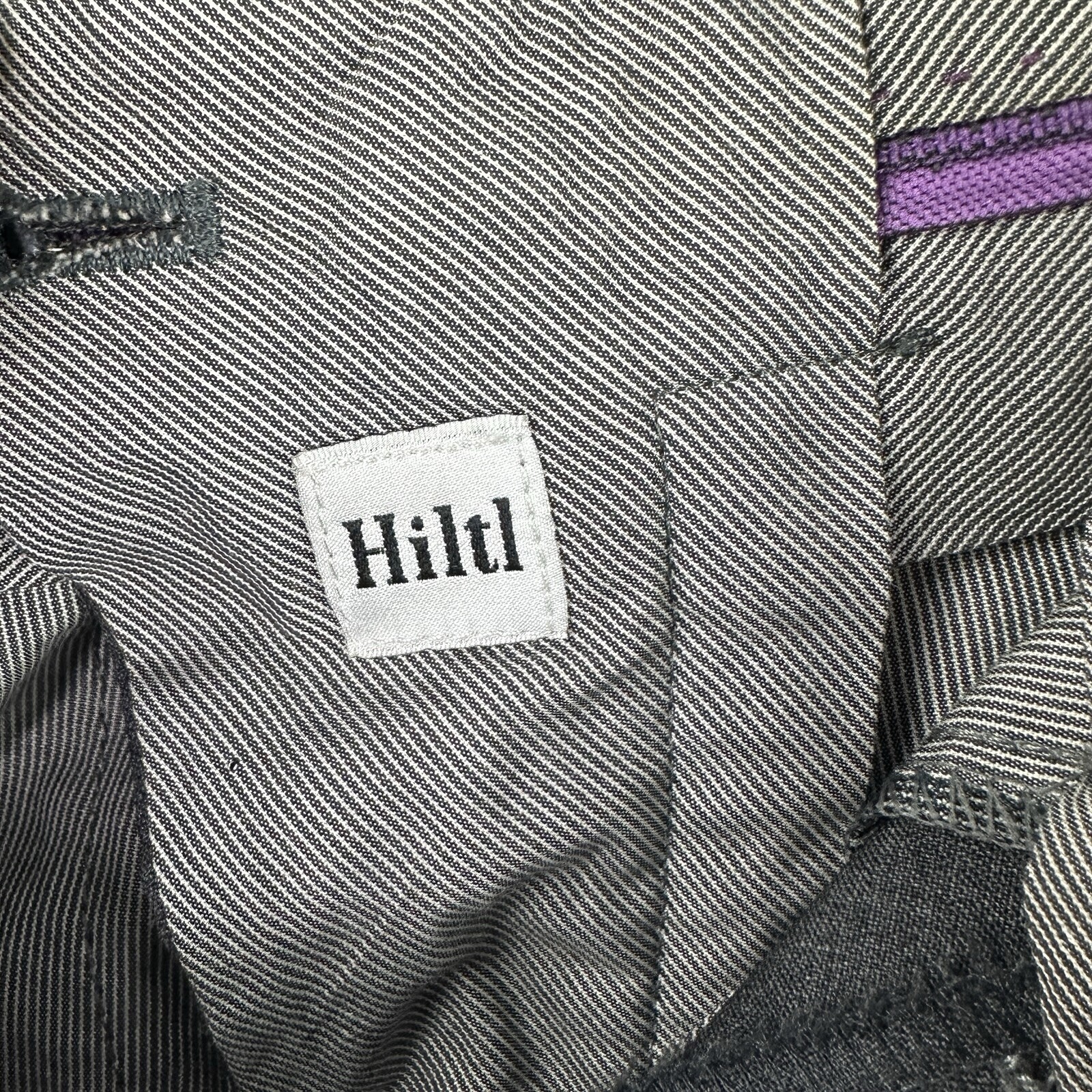 hiltl como pants dark gray mens Classic Fit trousers Size 23 (32×28)