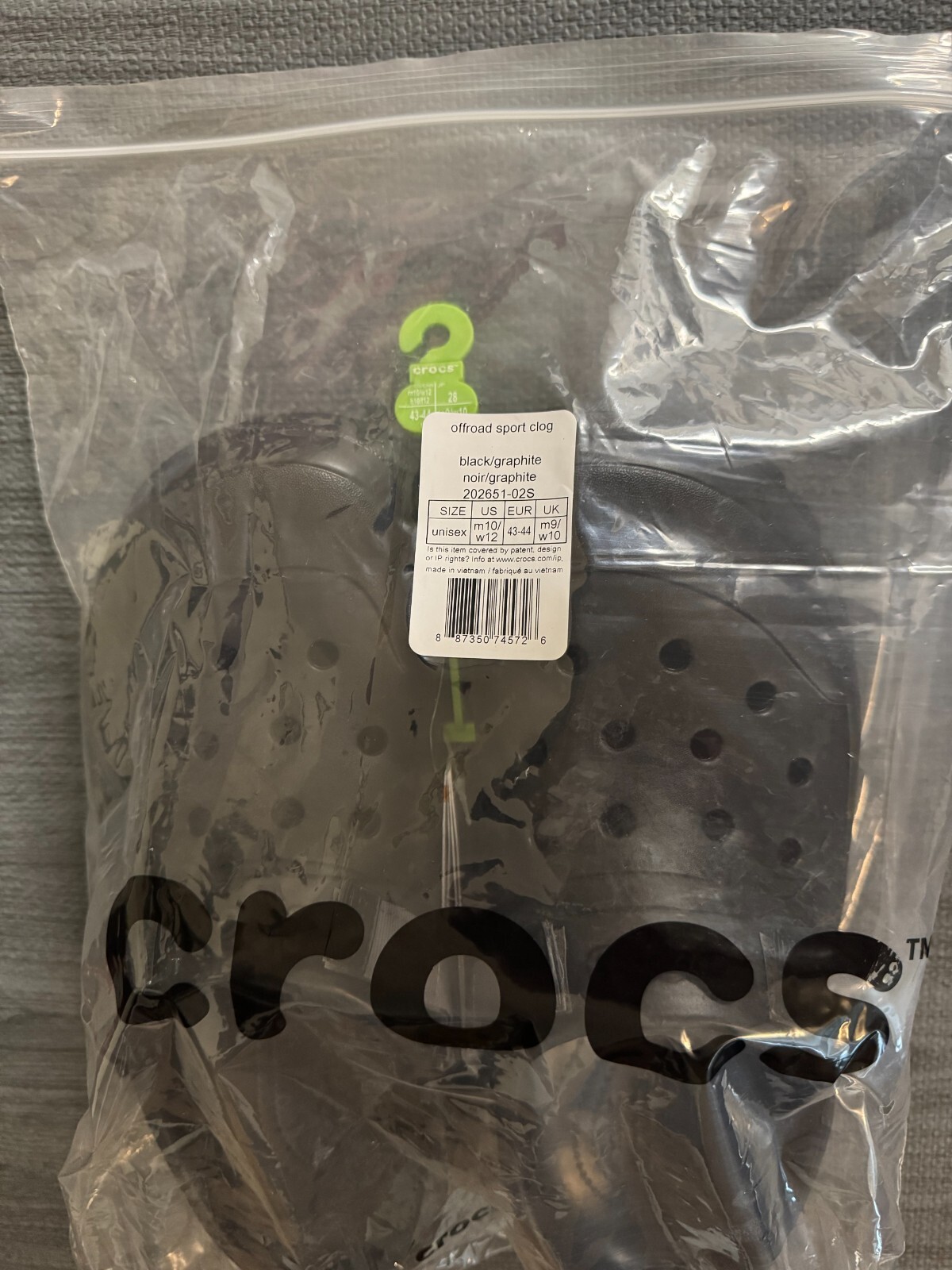 Crocs Men’s Offroad Sport Clogs Slip-on Casual Sandals – US Size 10 | Brand NEW