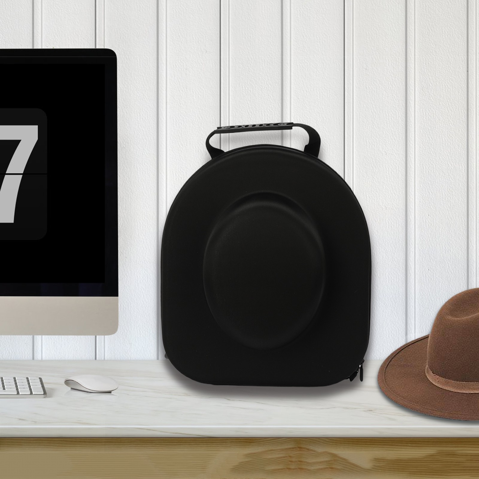 Universal Travel Hat Storage Box Bag Panama Cowboy Hat Carrying Case Holder NEW