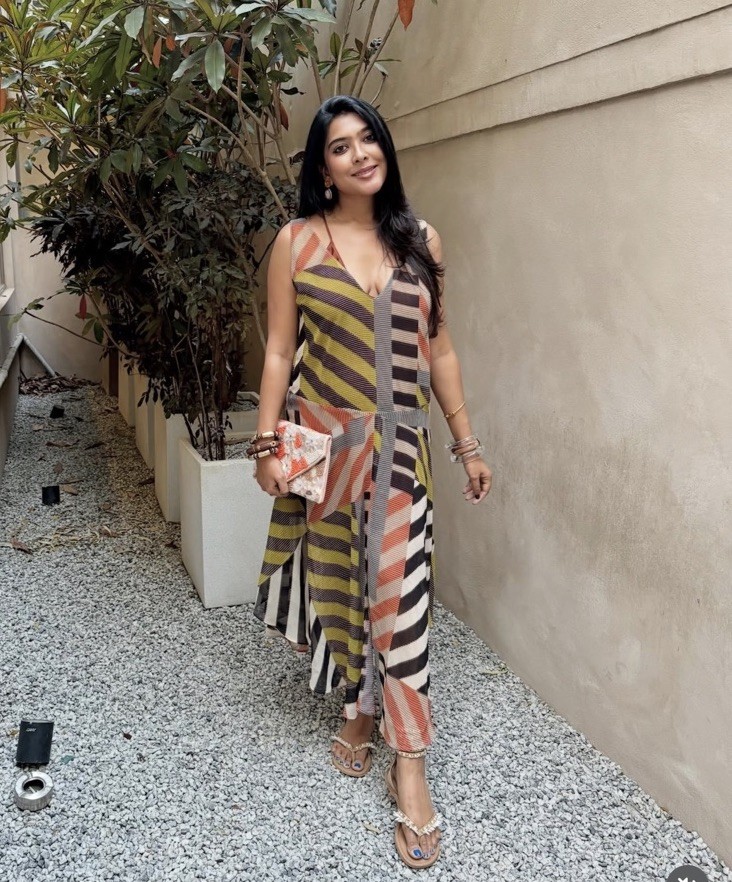 ZARA NWT WOMAN SS26 PATCHWORK PRINT MIDI DRESS MULTICOLORED | 2623/185