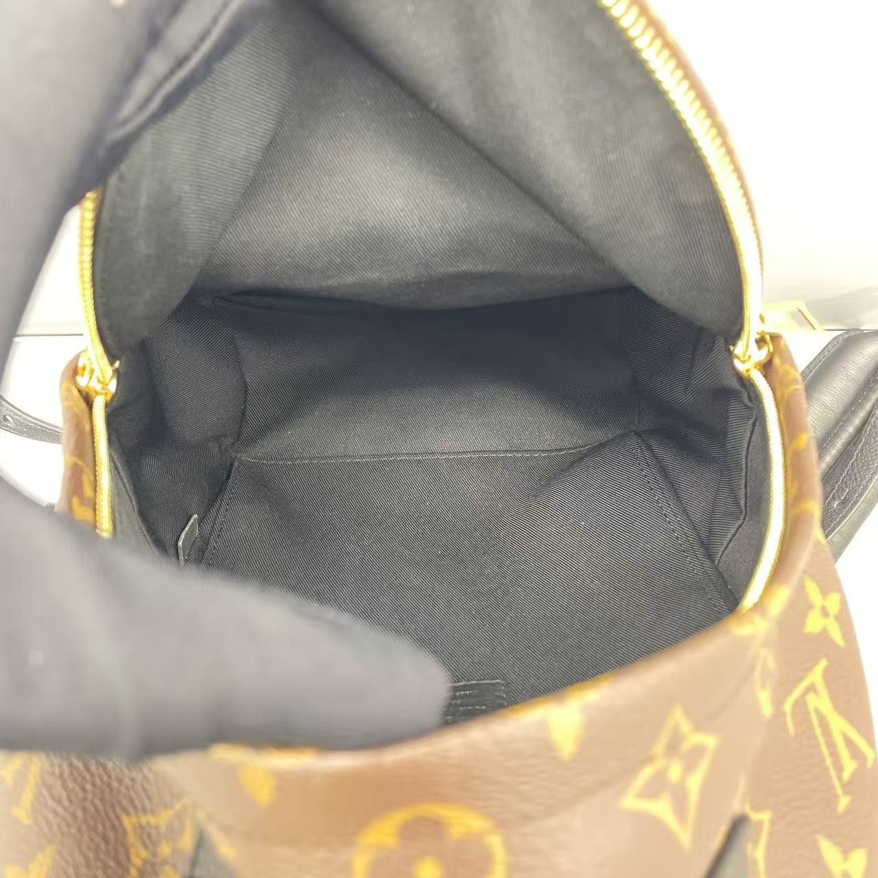 Louis Vuitton Palm Springs Mini Monogram Reverse Canvas Backpack / Sling Bag