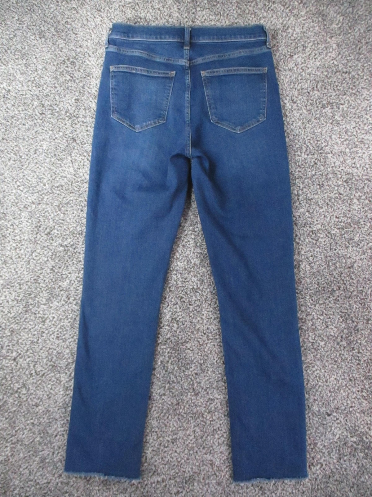 Gap Vintage Slim Jeans Womens 10T Blue Dark Wash High-Rise Straight 30×30