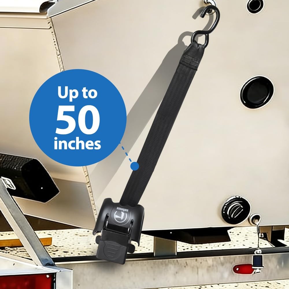Sebnux Retractable Transom Boat Tie Down Straps Boat Trailer Tie Down Strap