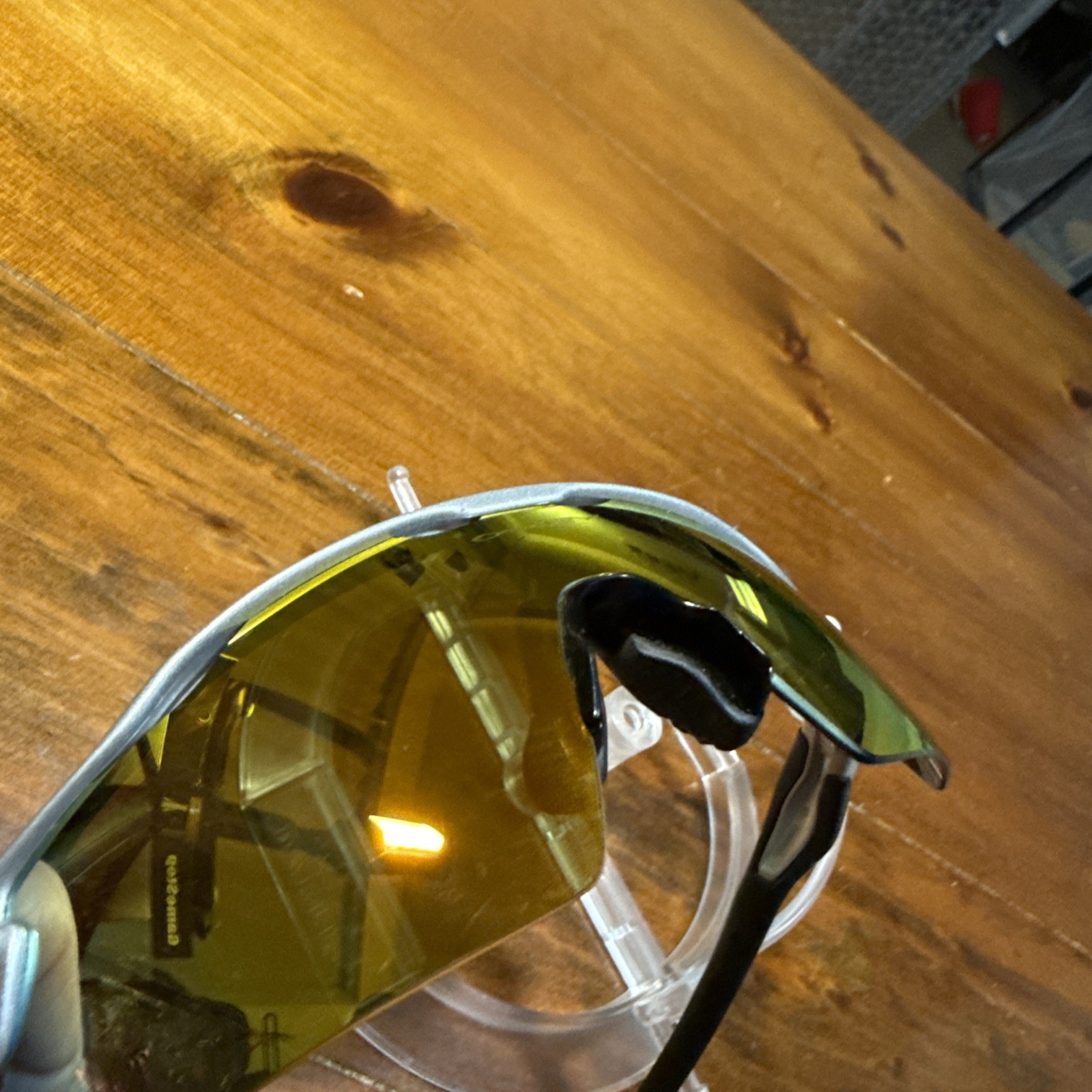 Oakley Radar EV Path Silver Frames and Orange Lenses