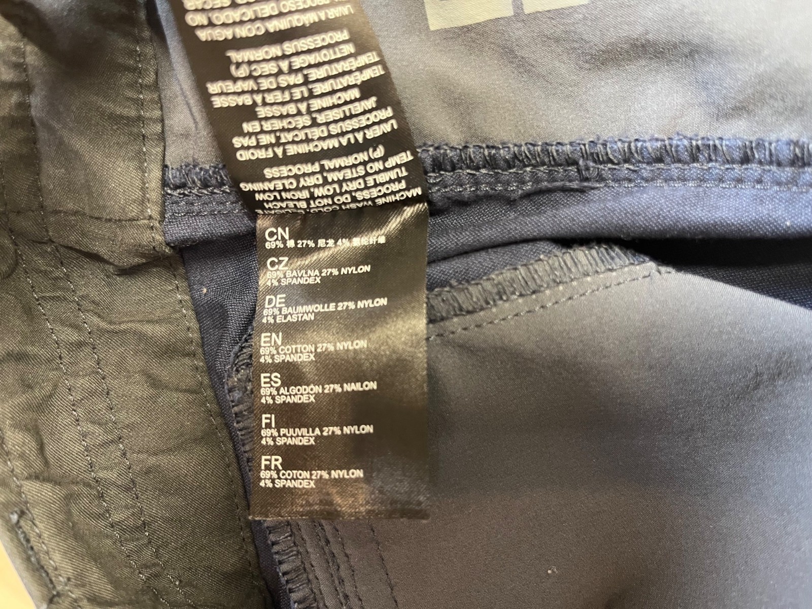 Kuhl Resistor Lite Chino Pants Blue Mens Tag 38×32 Actual 38×30.5 Hiking Stretch