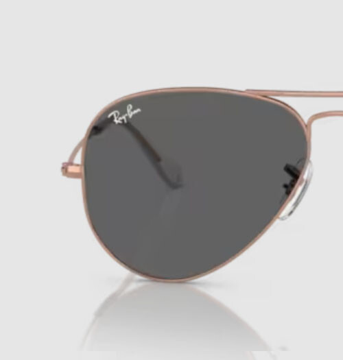 Pair Ray Ban 3025 Aviator Sundrop Dark Grey Replacement Lenses
