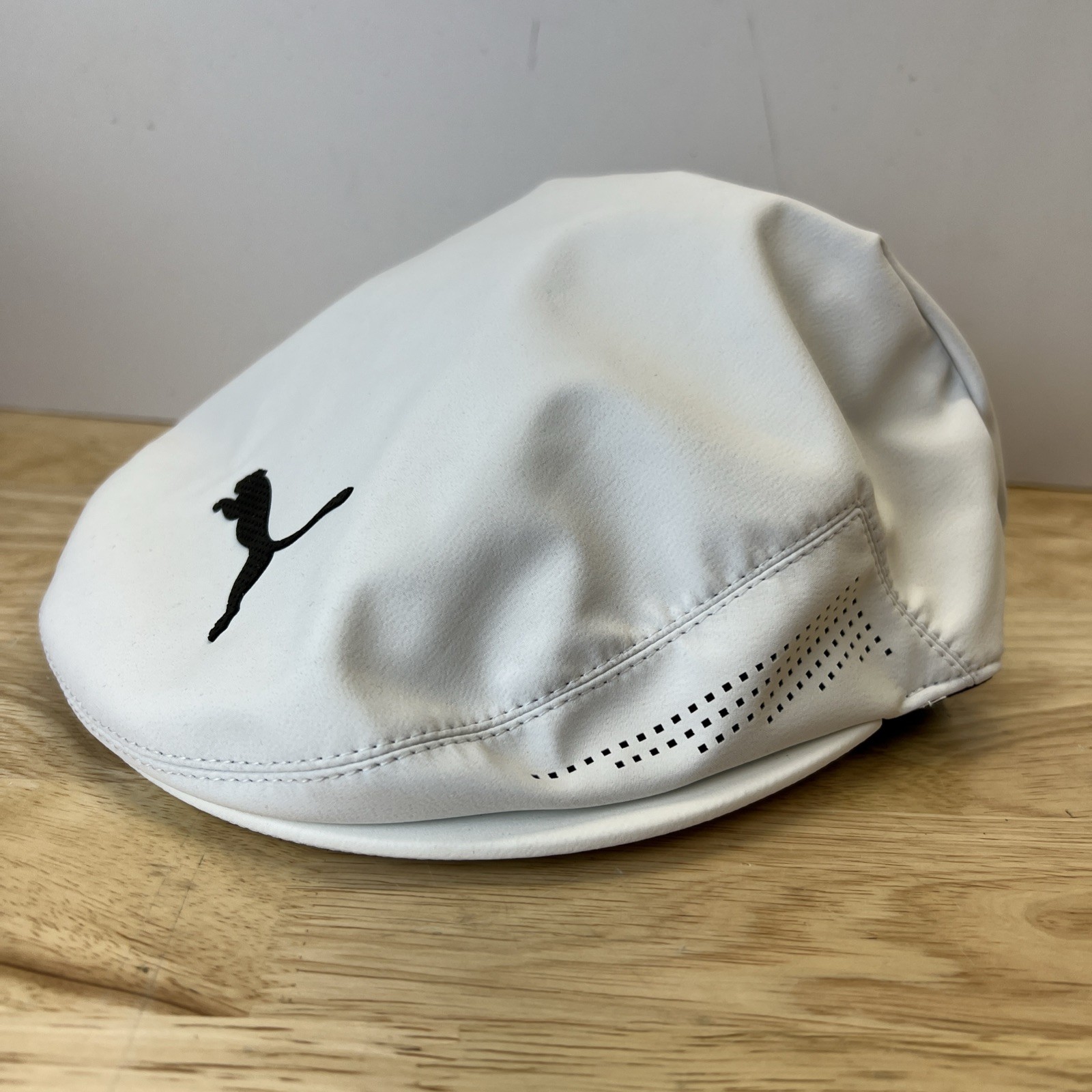 Puma Tour Driver Cap White Golf Hat Flexfit Cobra 022547 01 Mens S/M New NWT