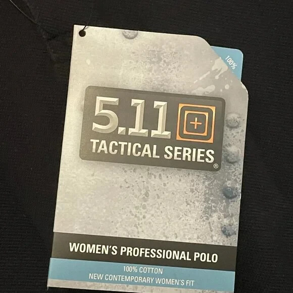 5.11 Tactical Professional Polo Short Sleeve Shirt #61166 Navy Size Medium