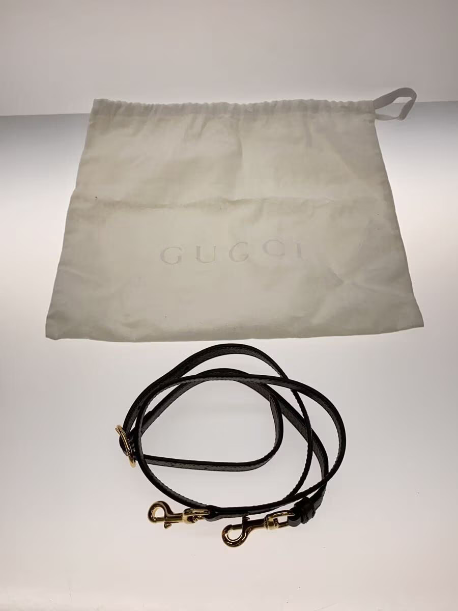 GUCCI Mini Top Handle Bag Ophidia Leather BRW Allover