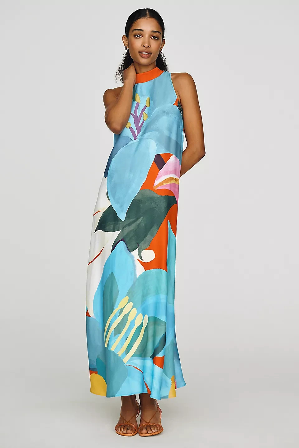 Anthropologie – Farm Rio Halter Maxi Dress 4130638280170