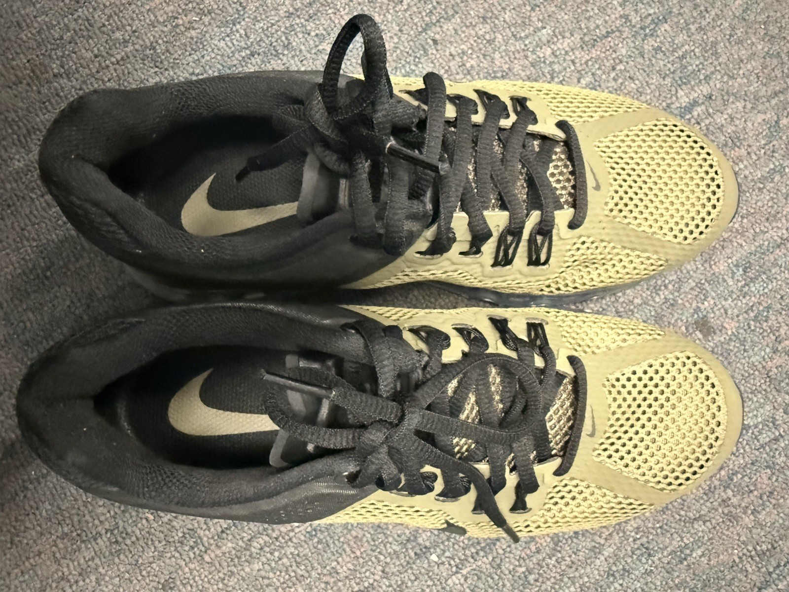 Nike Air Max Dynasty 2 Olive Green Black Running Shoes Men’s US 7