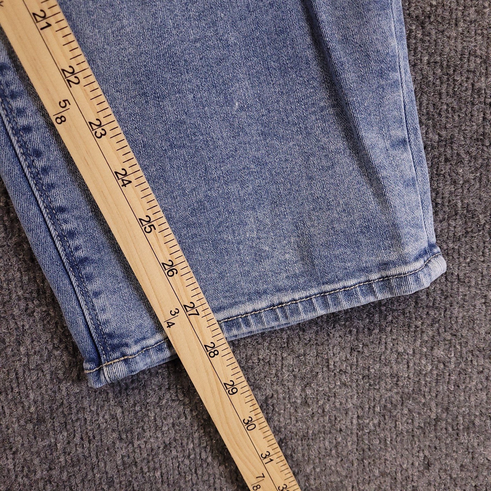 Hudson Jean Sz 14 (33×28 Actual) High Rise Straight Stretch Back Pocket Flaps