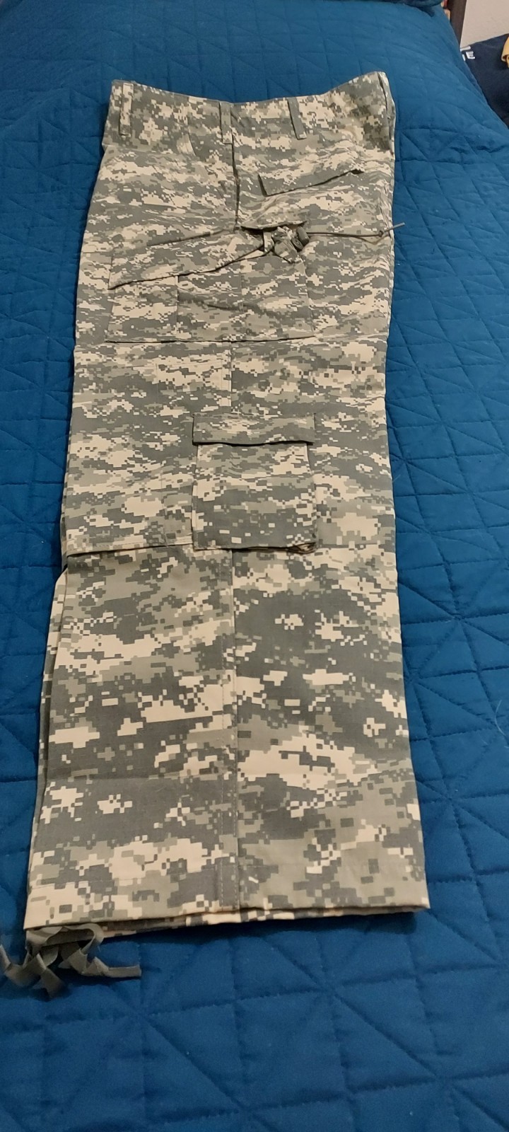 Tru-Spec Desert Camo Military Ripstop Cargo Tactical Pants Large/Long NWT