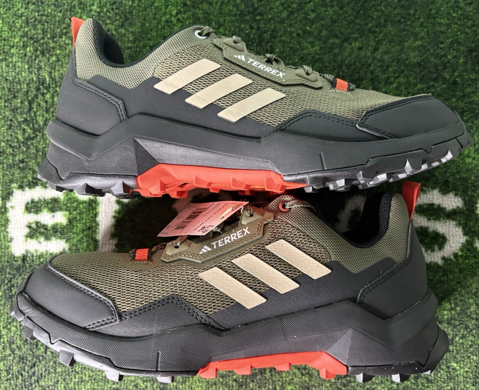 US Men’s 7.5 Wide – Adidas TERREX AX4 “Olive Strata Core Black” IG8852, Hiking