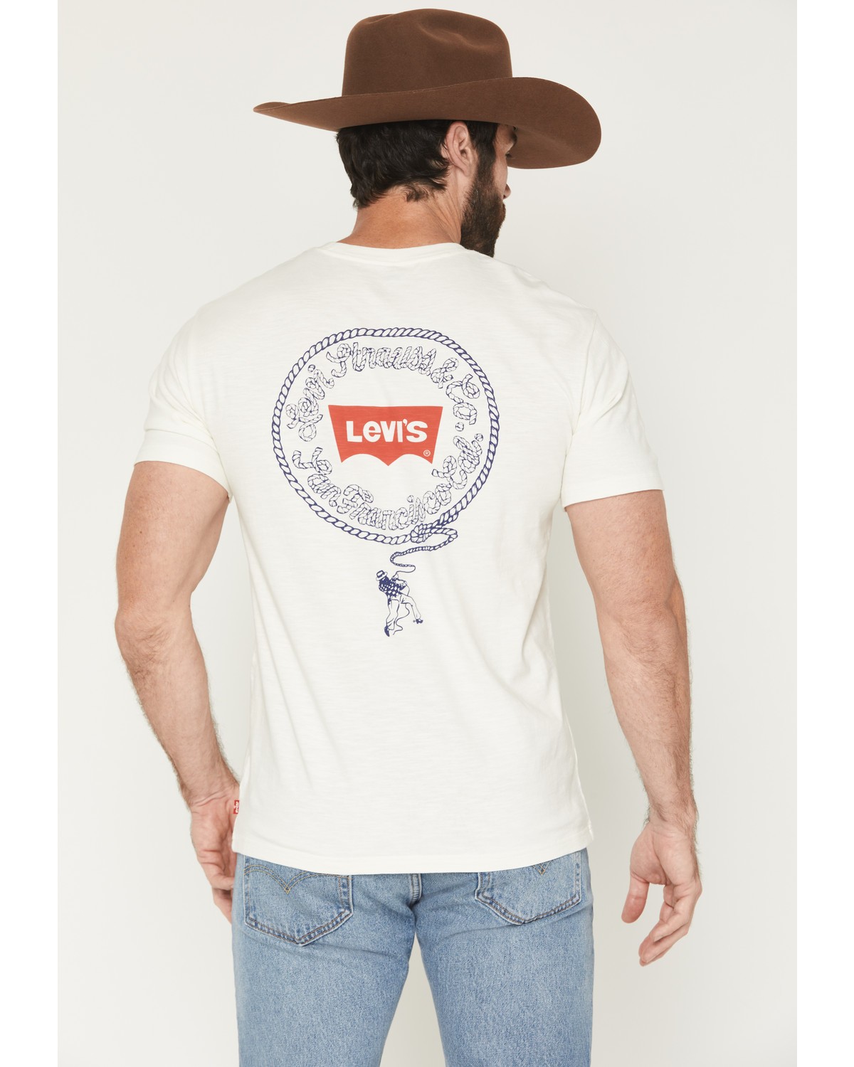 Levi's Men's Lasso Logo Short Sleeve Graphic T-Shirt – 16143-2451