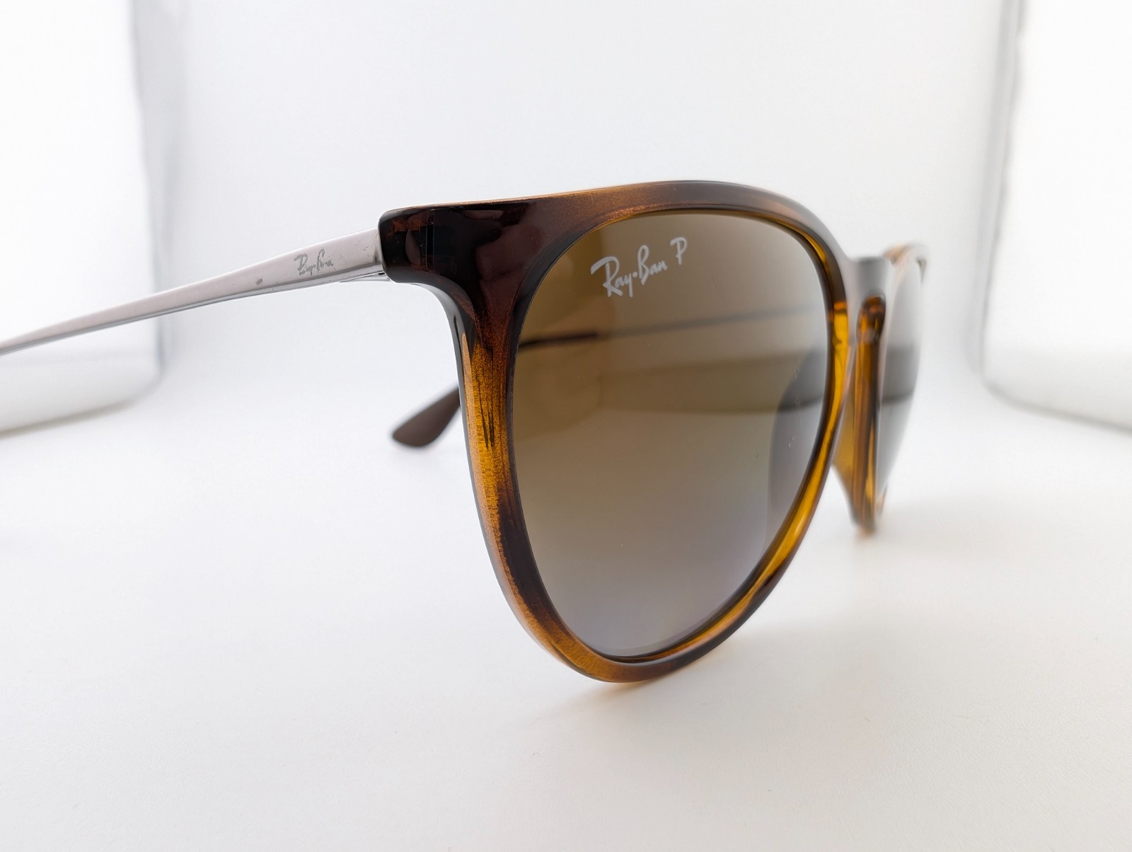 Ray-Ban Sunglasses Polarized Lenses, Erika RB4171 710/T5 3P, 54-18-145, Thailand