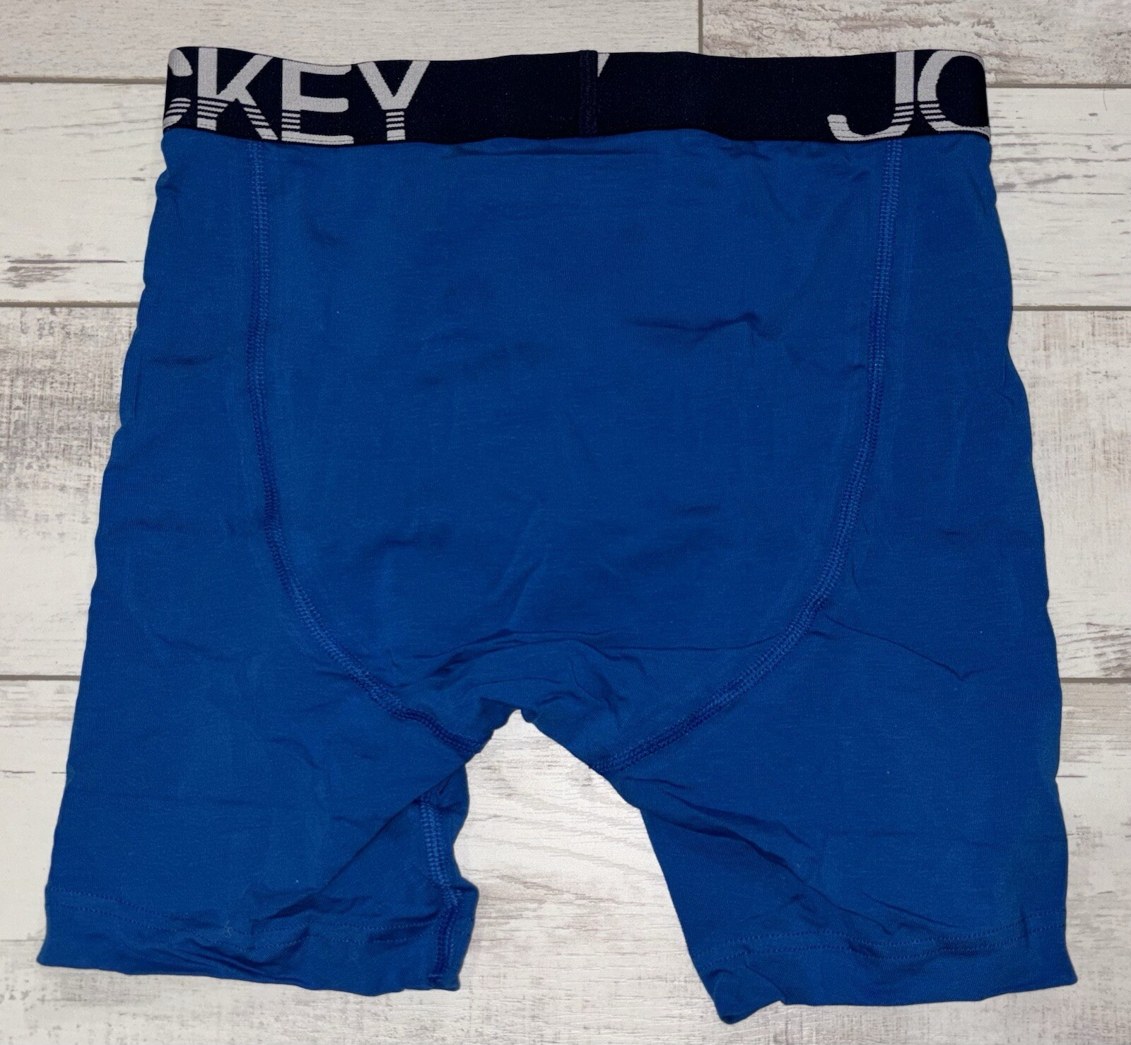 Jockey Active Stretch Boxer Briefs size S small 28-30 Blue/Black/Gray – 5 Pairs