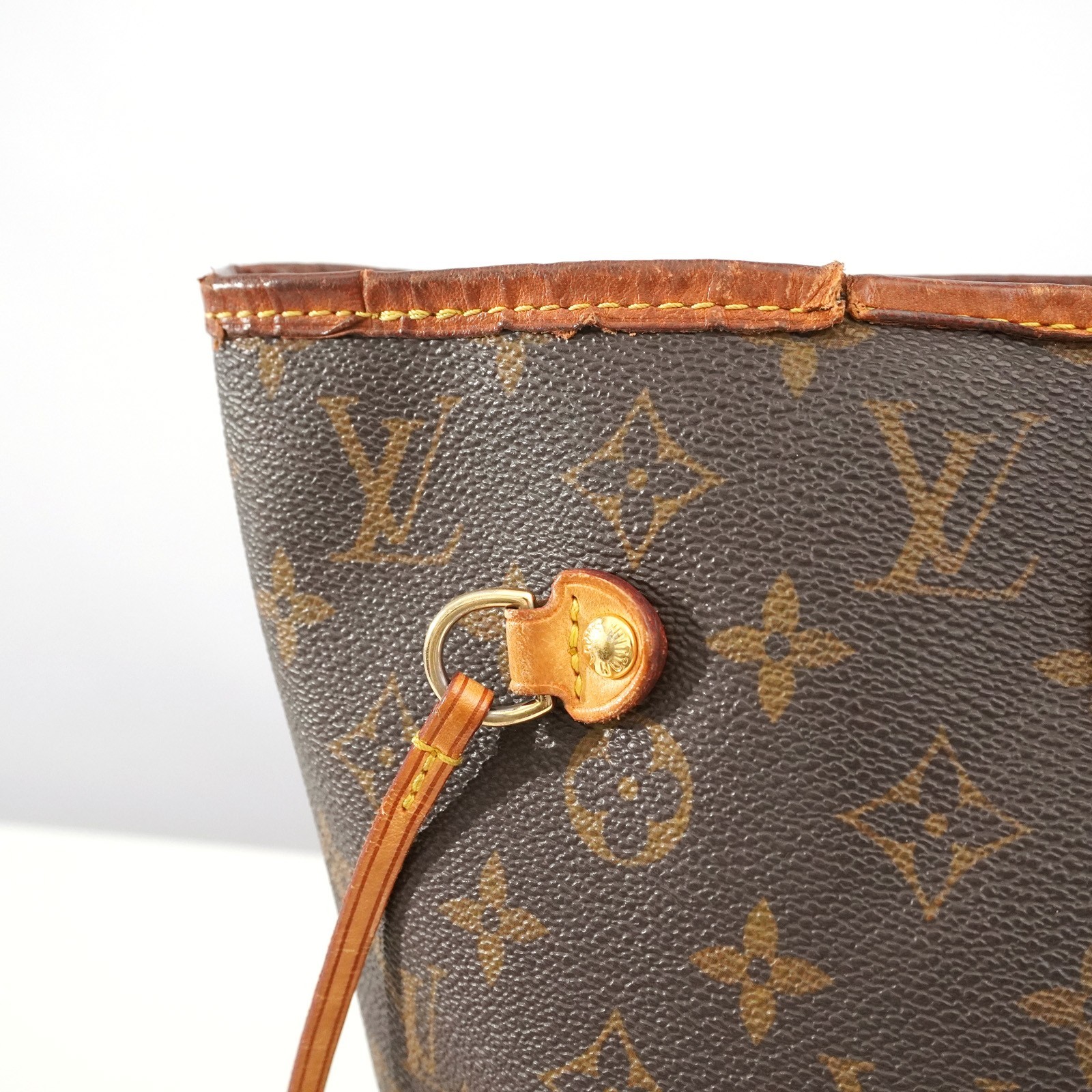 LOUIS VUITTON LV Monogram Neverfull MM M40156 Tote Bag VI2094 Auth #54372A