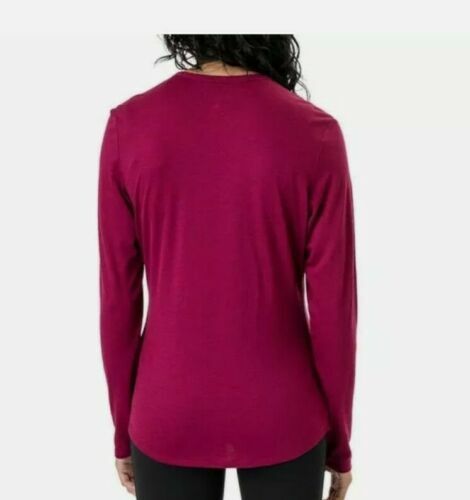 Seg’ments Women’s Merino Wool Long Sleeve Top Tee Base Layer Shirt