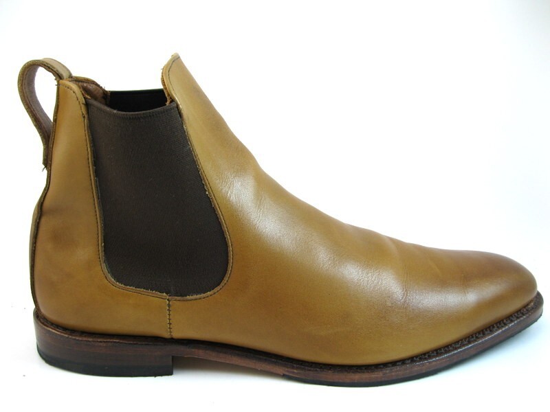 Allen Edmonds “LIVERPOOL” Men’s Leather Chelsea Boots 11 D Walnut (375N)