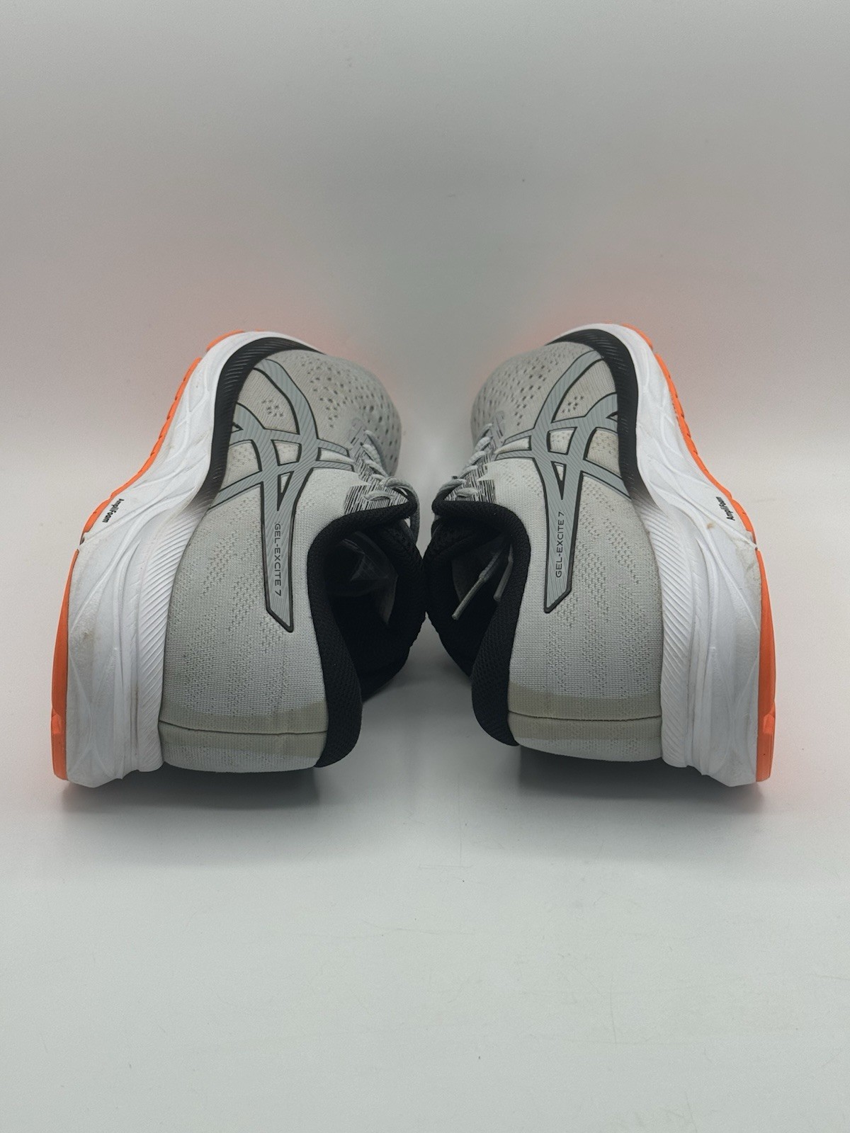 ASICS Gel Excite 7 Piedmont Grey Men’s Size 11 Gray/Orange