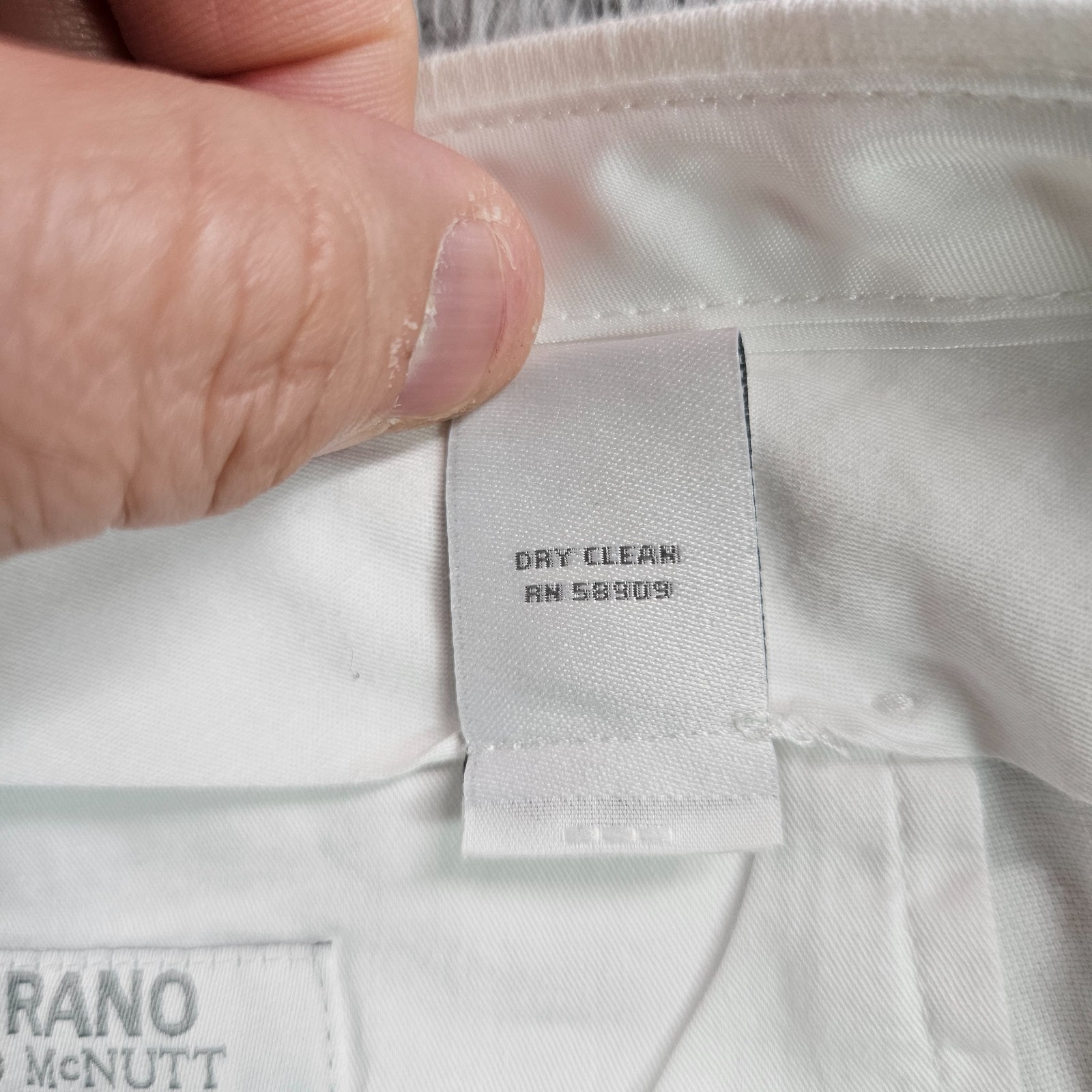 $115 NEW Baird Mcnutt Murano Linen Pants Men 44 x 29 Relaxed Fit White