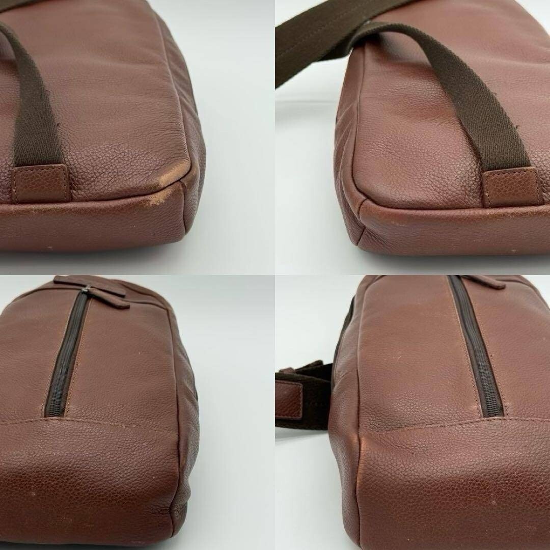 COACH Crossbody Bag Camden F70691 Brown Vintage Auth From Japan