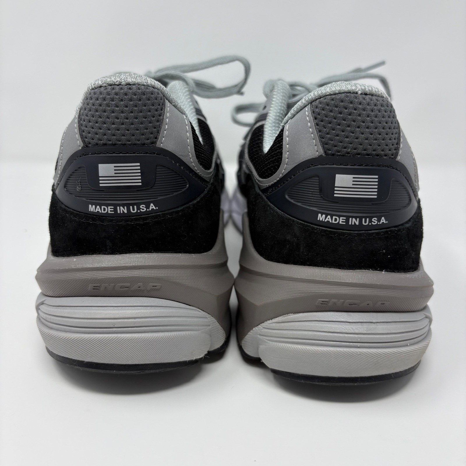 New Balance 990v6 Mens Size 13 Black Grey White Running Shoes Sneakers (M990BK6)