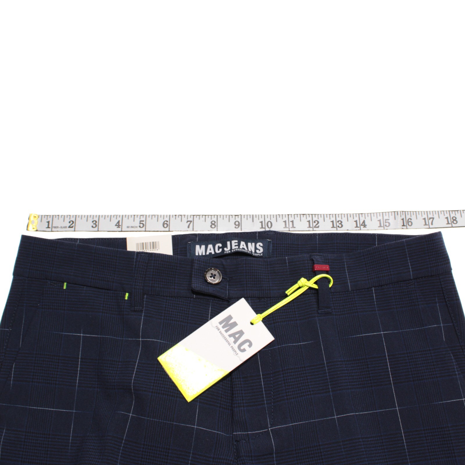 Mac Jeans NWT Chinos / Casual Pants Size 33 US in Blue Polyester Blend