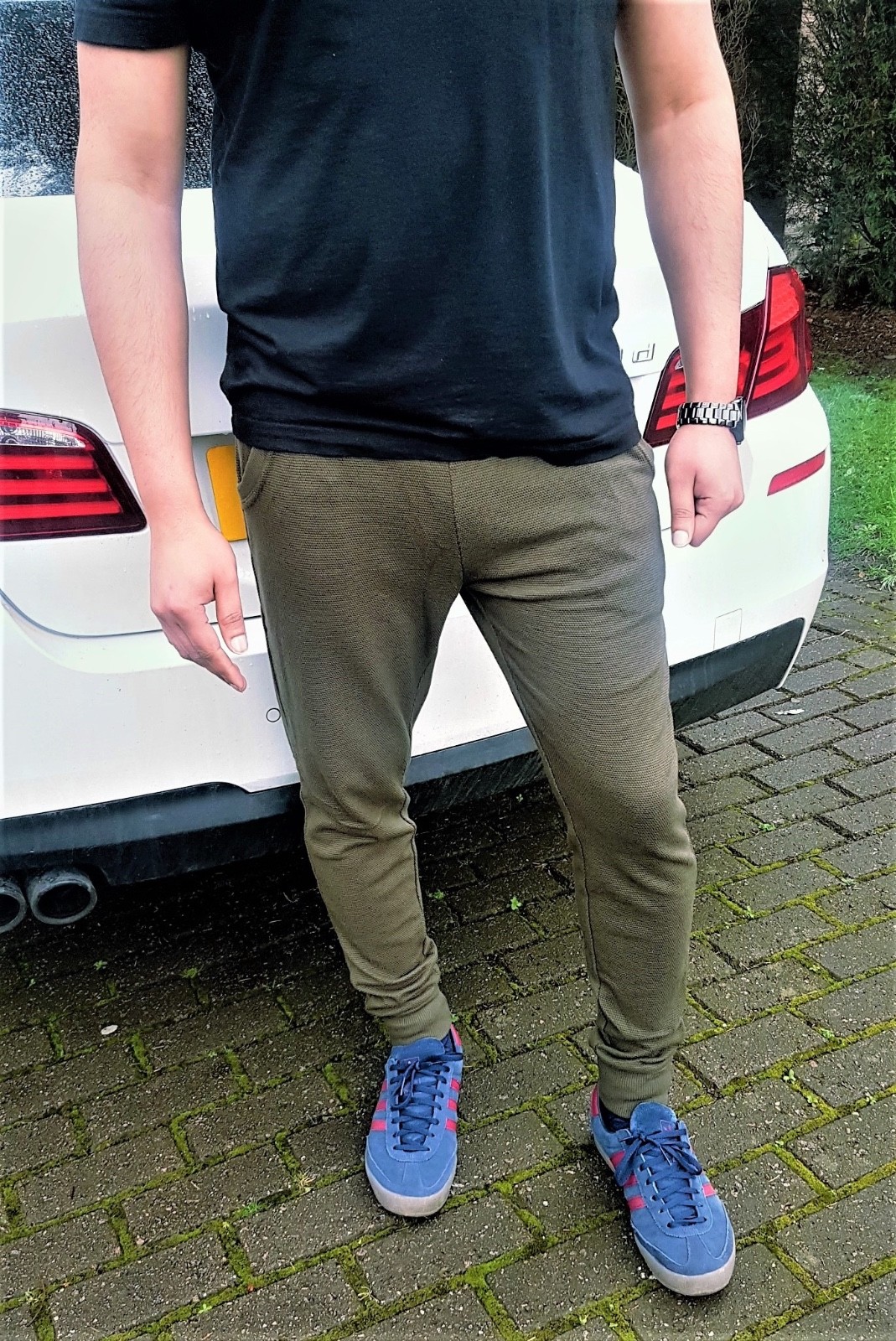 New Mens Boys Slim Fit Joggers Jogging Pants Casual Trouser XS S M L XL